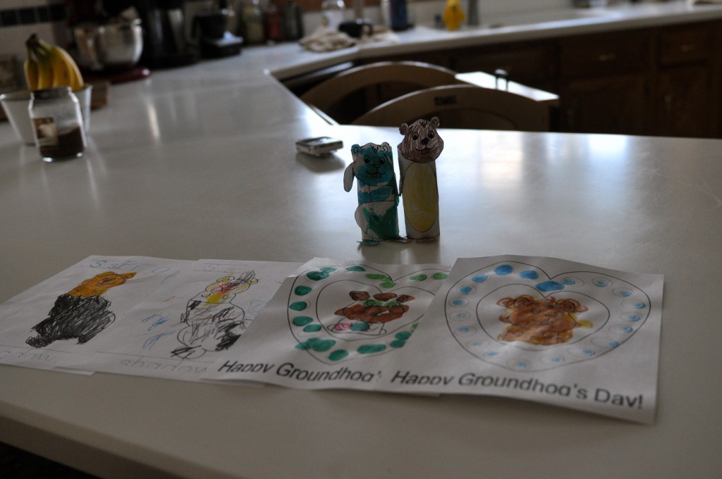 Groundhog day activities